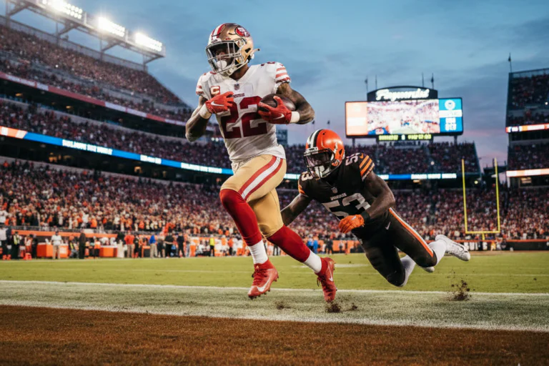 49ers vs cleveland browns match player stats