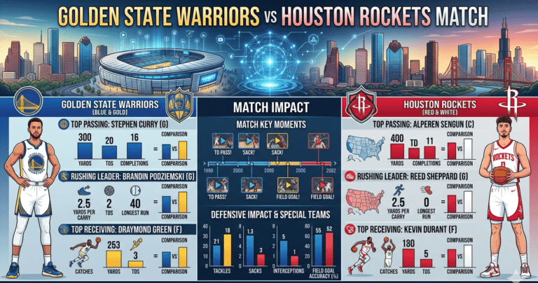 golden state warriors vs houston rockets match player stats