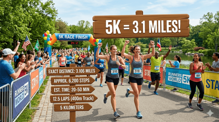 how many miles is a 5k
