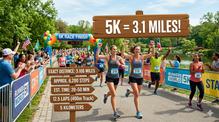 how many miles is a 5k