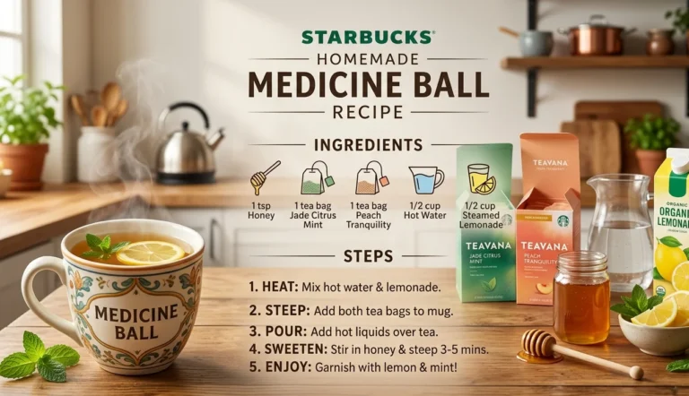 starbucks medicine ball recipe