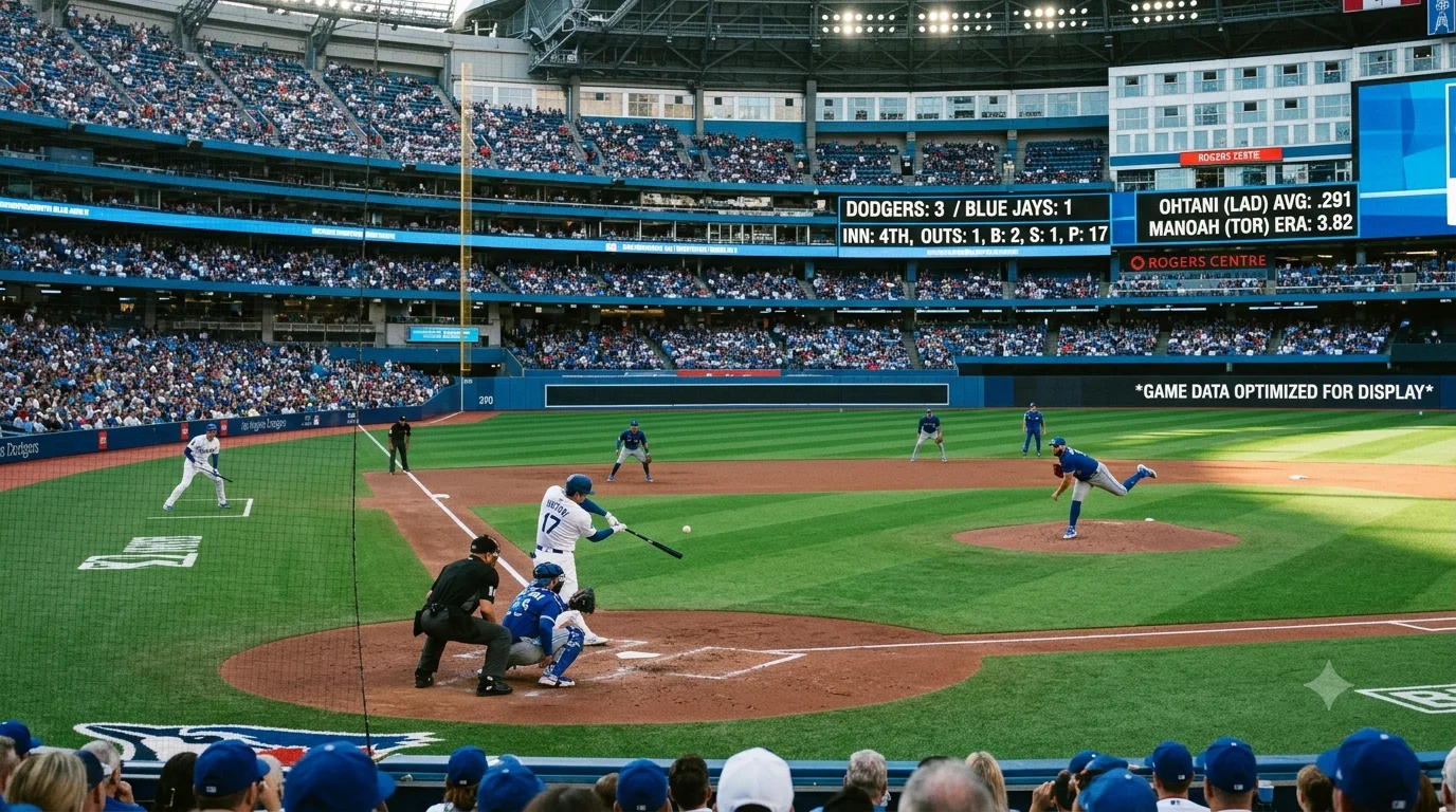 dodgers vs toronto blue jays match player stats