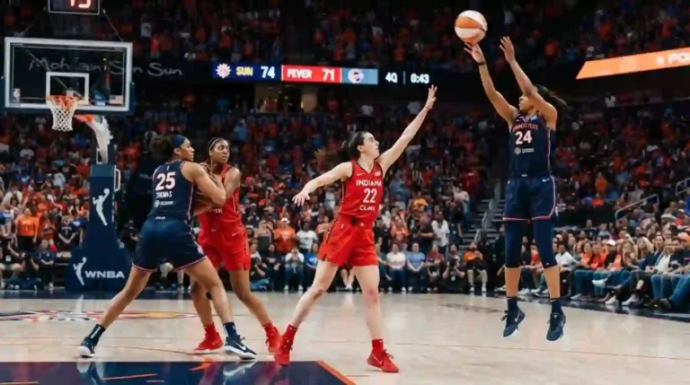 Connecticut Sun vs Indiana Fever Match Player Stats
