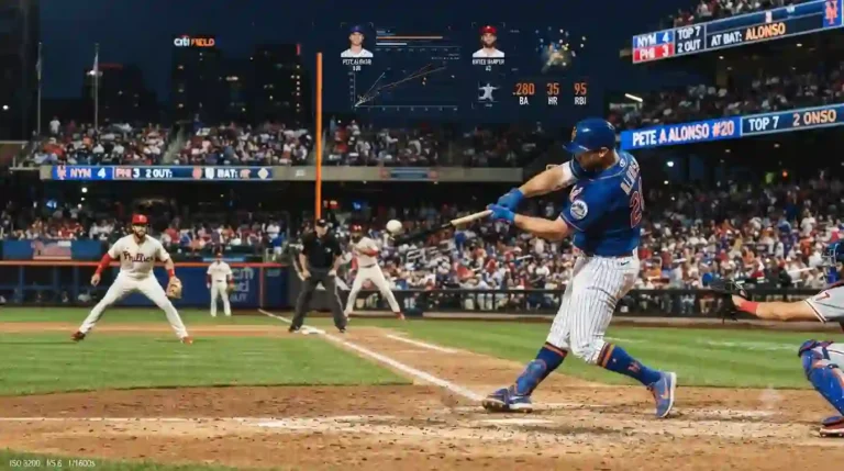 Mets vs Phillies Match Player Stats