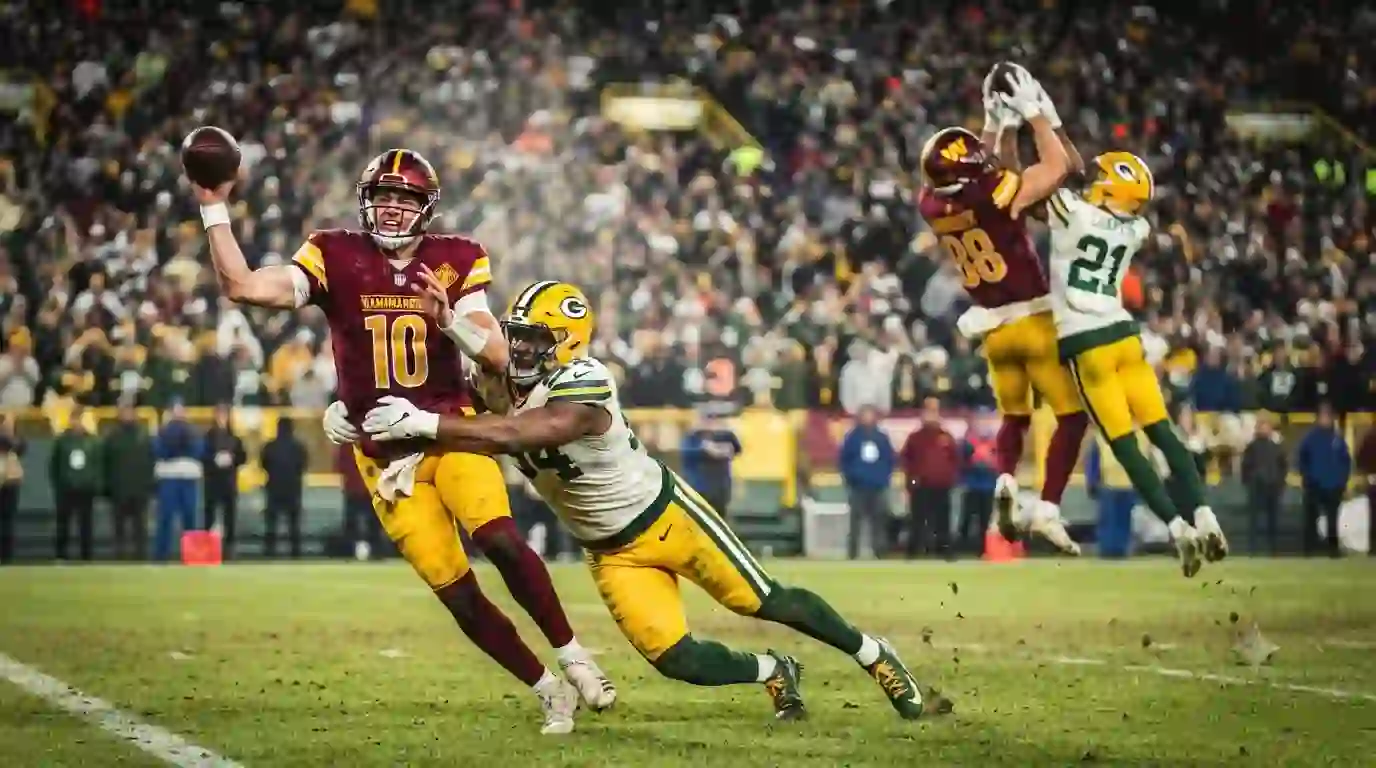 washington commanders vs green bay packers match player stats