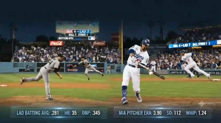 Miami Marlins vs Dodgers Match Player Stats