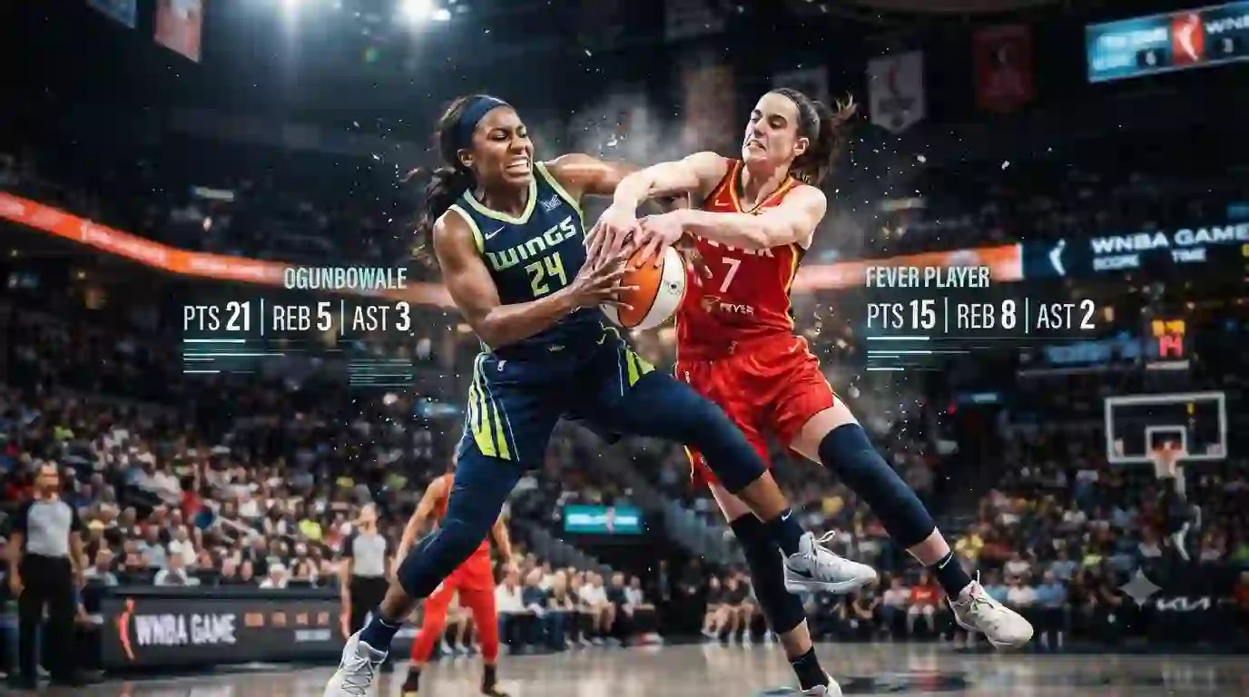 Dallas Wings vs Indiana Fever Match Player Stats
