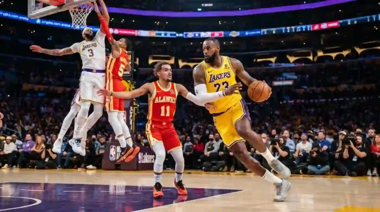 Lakers vs Atlanta Hawks Match Player Stats