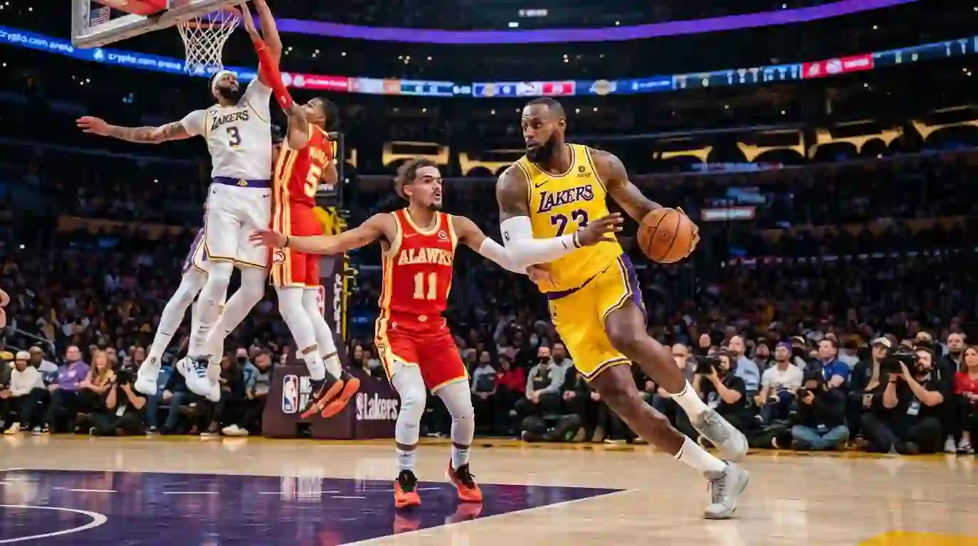 Lakers vs Atlanta Hawks Match Player Stats