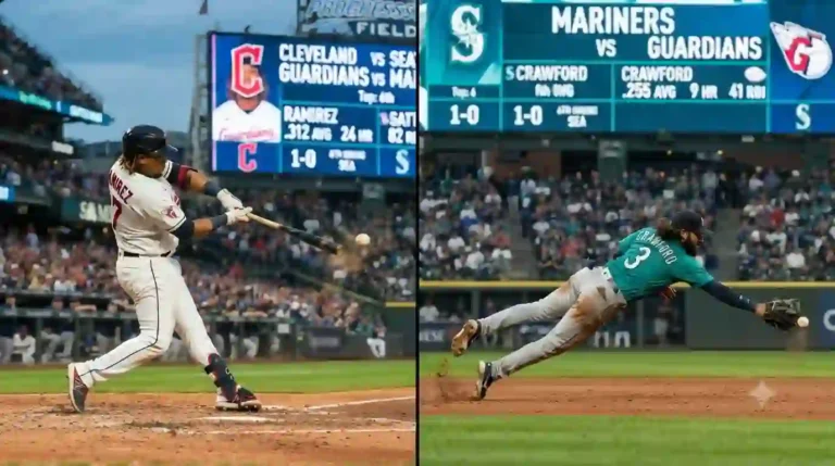 Cleveland Guardians vs Seattle Mariners Match Player Stats