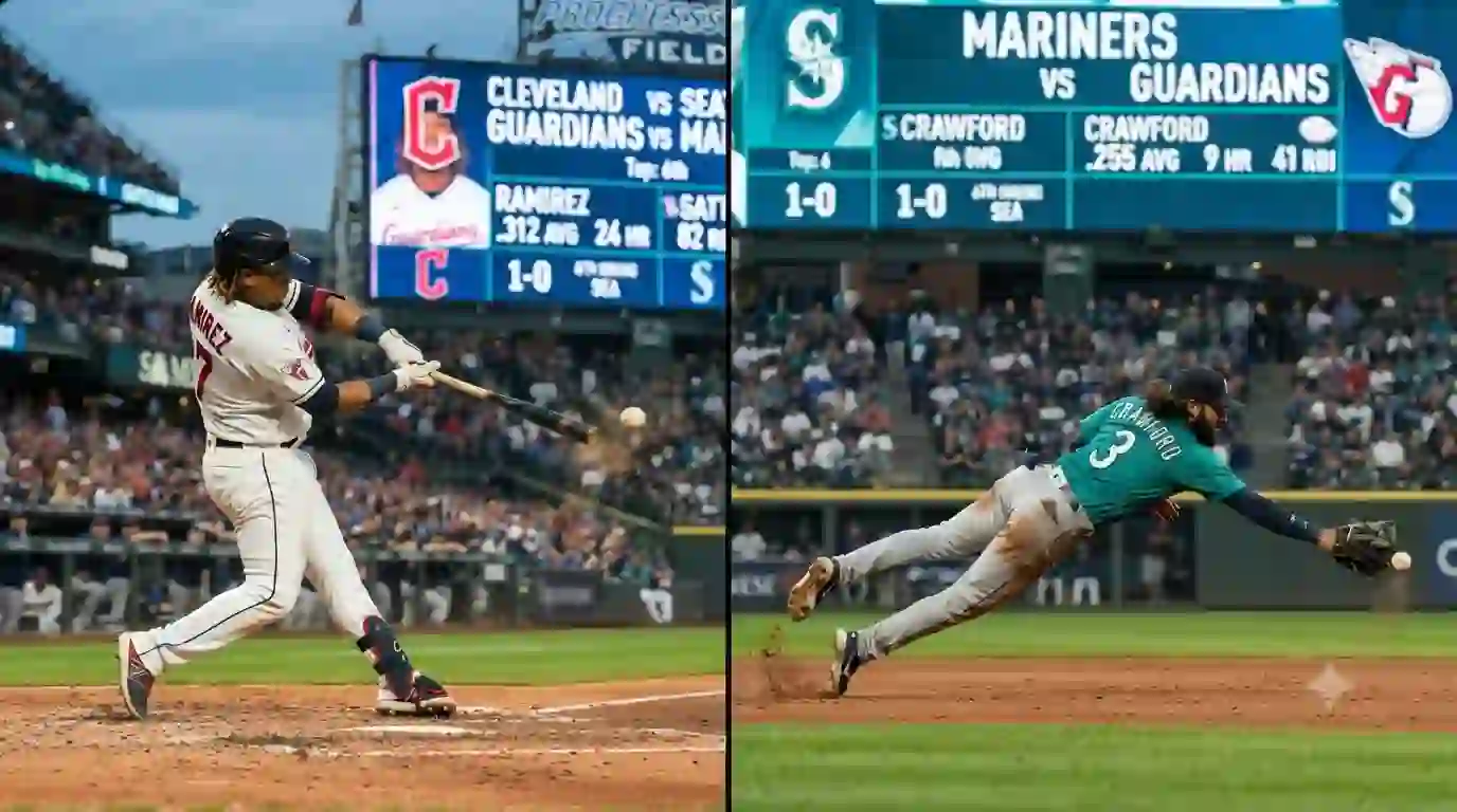 Cleveland Guardians vs Seattle Mariners Match Player Stats
