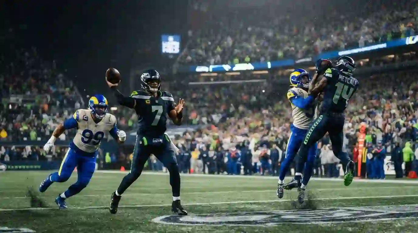 seahawks vs los angeles rams match player stats