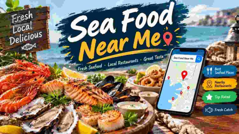 Sea Food Near Me featuring fresh seafood and nearby restaurant search